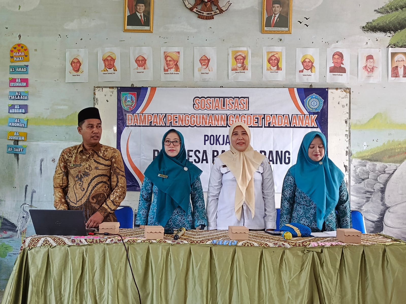 Sosialisasi Dampak Penggunaan Gadget pada Anak oleh Pemerintah Desa Banyuarang dan MIS Al Falah Kuncung